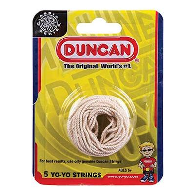 Lot de 5 cordes Duncan Yo Yo Blanc (100% Coton)