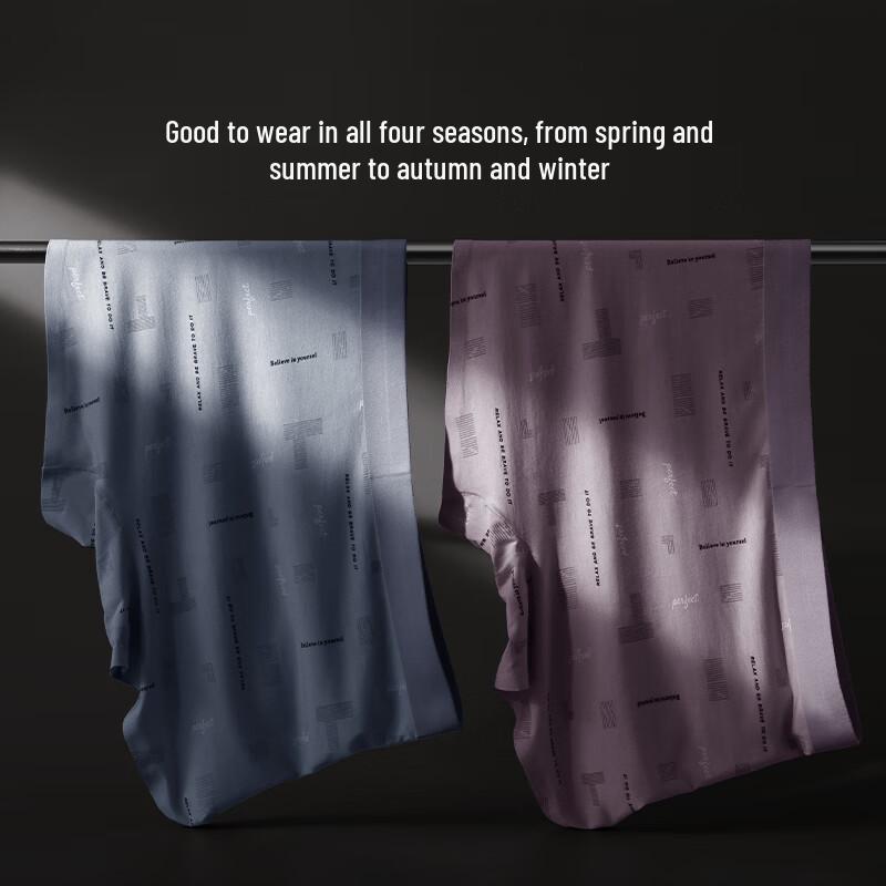 Fenteng Men's Modal Breathable Boxer Briefs 3-Pack