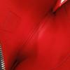 Used AUTHENTIC Christian Louboutin 2Way Sky Pouch Shoulder Bag Red/Black Leather