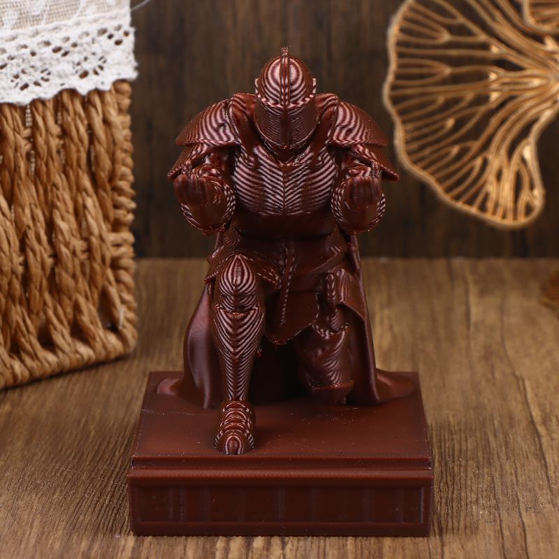1Pc Armored Retro Soldier Pen Holder Desk Accessories Warrior Pencil Stand Knight For Desk Small Statue Ornaments