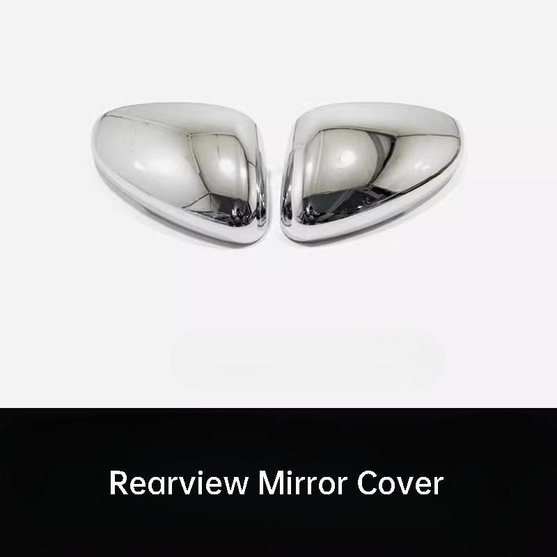 For Honda eNP2 eNS2 Car Rearview Mirror Cover Side Mirror Shell Anti-collision Exterior Decoration Modification Accessories Electroplated Silver