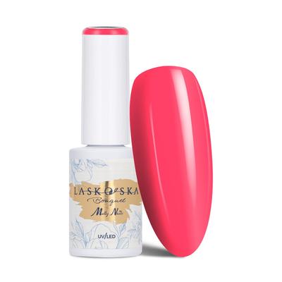 Lakier Hybrydowy Led/Uv Gel Polish Molly Nails @Bouquet By Laskovska Pomponella Hema/Di-Hema Free 7G