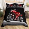 Povlak na přikrývku na horské kolo Sada ložního prádla pro extrémní sporty Povlak na přikrývku pro cyklistu Závodní motokrosový povlak na přikrývku Velikost Twin Queen