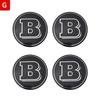 4pcs 56mm 60mm 65mm 75mm Car Wheel Center Hub Caps Sticker Badge For Mercedes Benz A B C E class GLA GLC CLA GLK W204 W205 W212 AR1