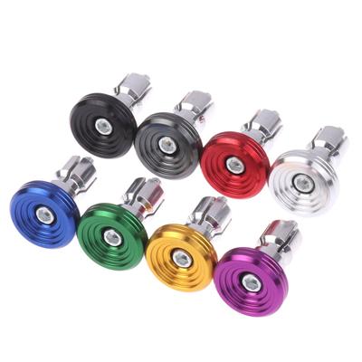 Practical Handlebar End Cap Aluminum Anti Slip 1 Pair Motorcycle Grips Ends Designs