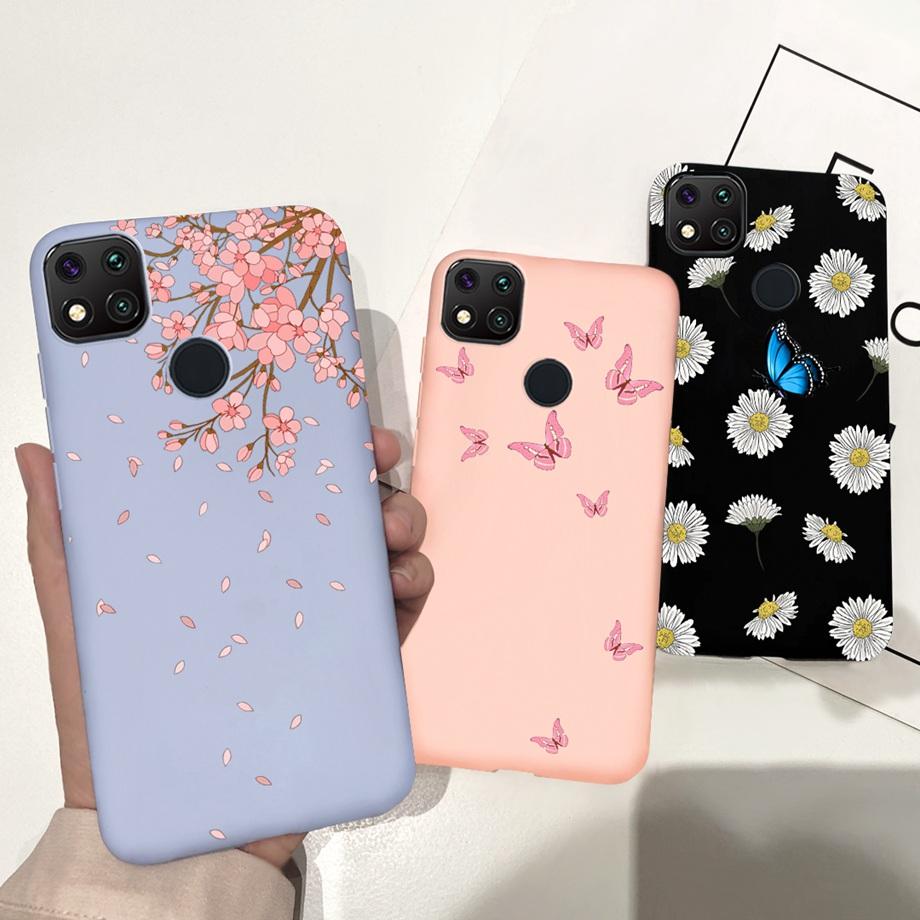 Cases For Redmi 9C Case Xiaomi Redmi 9C NFC Phone Cover Soft Phone Case Shockproof Bumper Redmi9c 9 C Xiomi Silicoen SOFT Coque