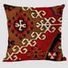 Cuscini in Lino con Fantasie Bohémien Multicolori Stampa Geometrica Etnica Astratta Federe per Cuscini Decorativi Cuscino per Divano del Soggiorno