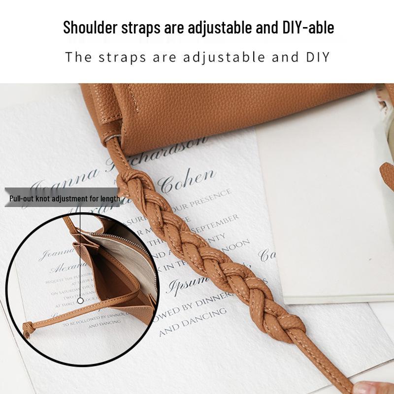 Little Elephant Cartoon Genuine Leather Shoulder Crossbody Bag for Women