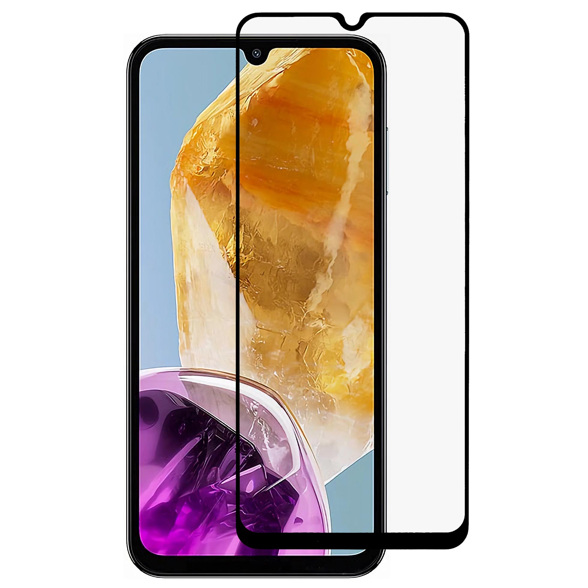 

Для Samsung Galaxy M15 5G Захисне скло на екран Повністю покриваюча плівка із загартованого скла (9D бічний клей) As Shown A