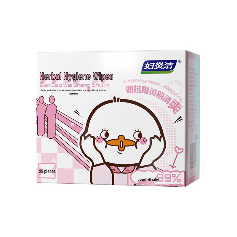 

Травяные салфетки для интимной гигиены Фуяньцзе