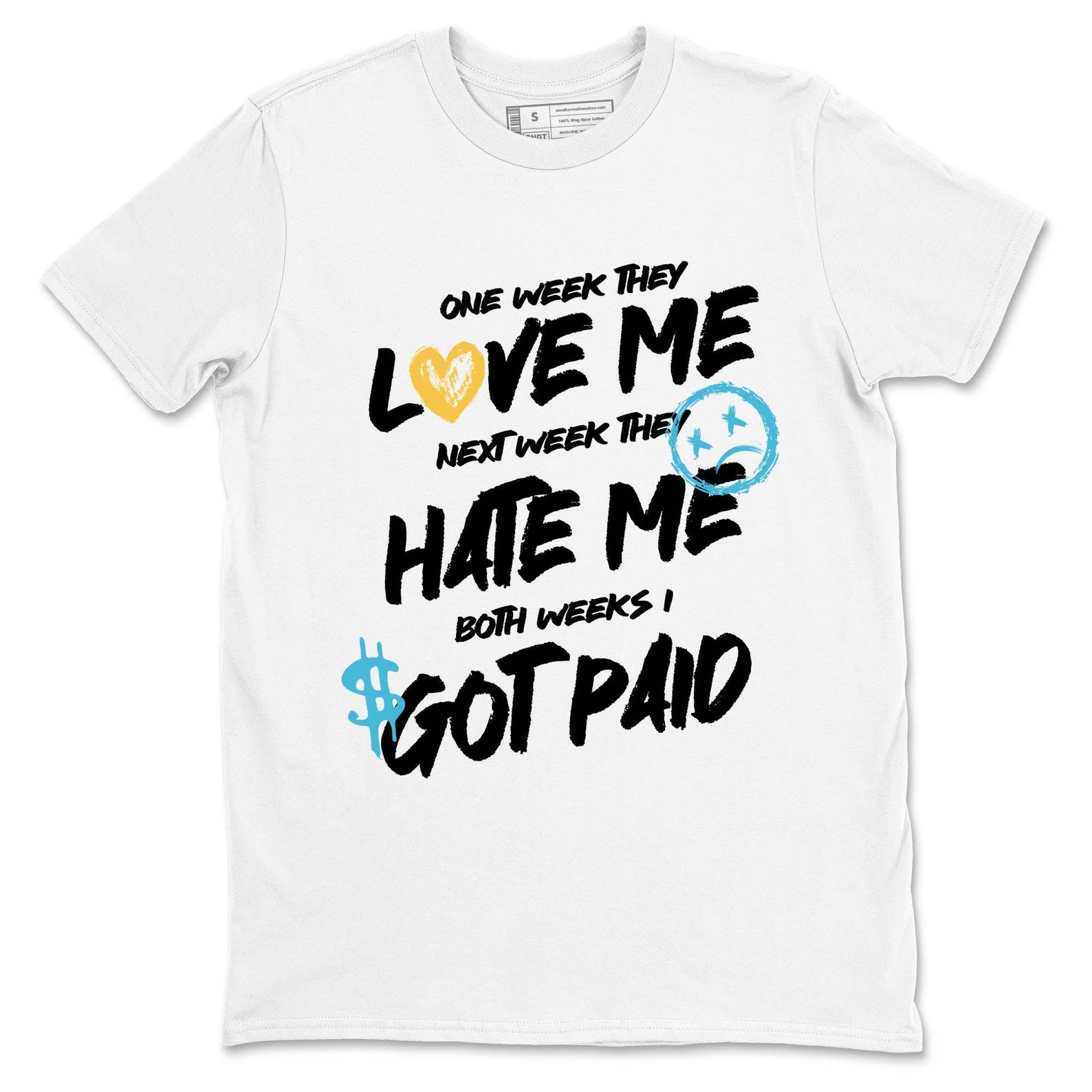 I Got Paid graphic tee. Streetwear Best Sneaker Fit Graphic T-Shirt. 11s Gamma 4XL
