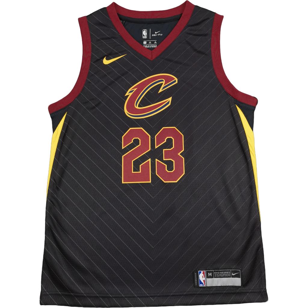 Nike NBA Cleveland Cavaliers LeBron 23 Soft Comfortable Skin-Friendly Basketball Jersey Unisex jersey Black 9Z2B7BZ3P-JAMES