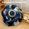 8 Rib Auto Folding Umbrella Club Brugge FC Print Custom Name Text Portable Rain Gear