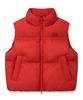 Cgp (Women) Square Logo Padded Vest_Red