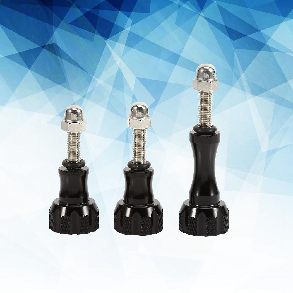 Set 3 buc. Șurub de fixare cu buton de strângere cu degetul durabil pentru cameră Gopro Hero 433+2