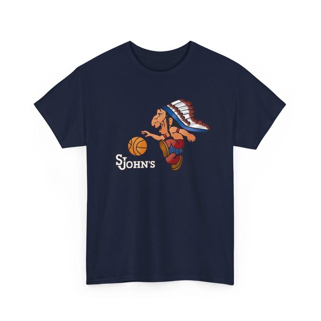 St. John's Redmen Banned Mascot Printed T Shirt