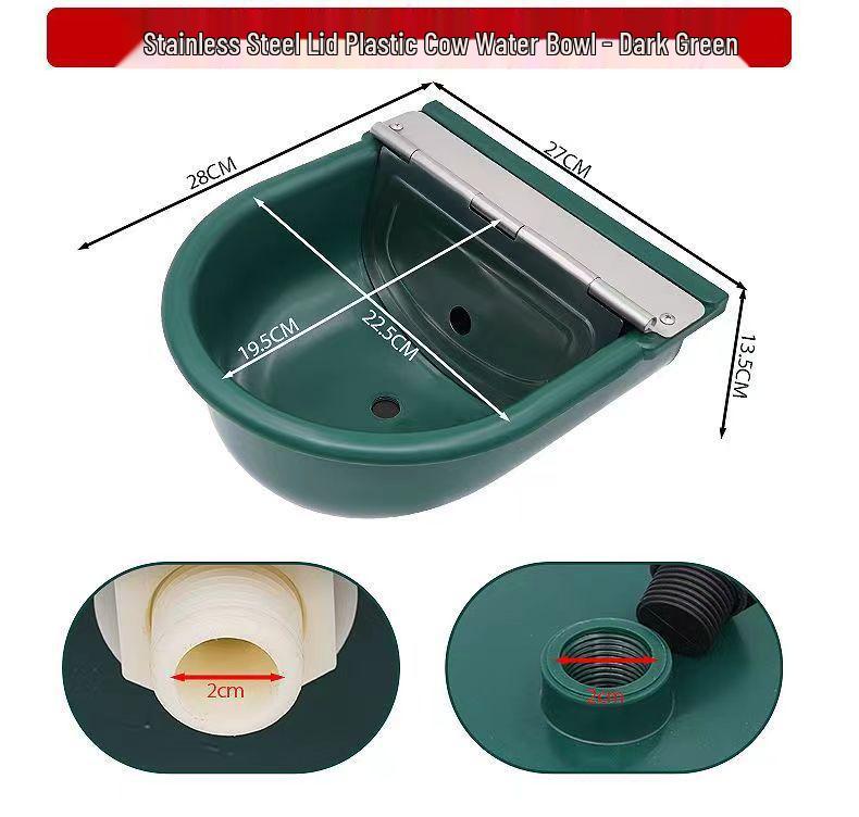Automatic Waterer Bowl for Cows, Sheep, and Horses