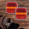 Trailer Tail Light Rear Lamp for Towing Rechargeable High-Intensity Brake Tail Light for Truck Marine Towing RV Trailer