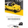 1/32 Scale Volkswagen Beetle Alloy Die-cast Car Model Simulation Retro Classic Car Collection Ornaments Children's Toys Gifts