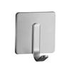 No Punching Stainless Steel Hook Single Adhesive Hook Kitchen Bathroom Door Waterproof Moisture-proof Wall-mounted Moisture-proof Waterproof