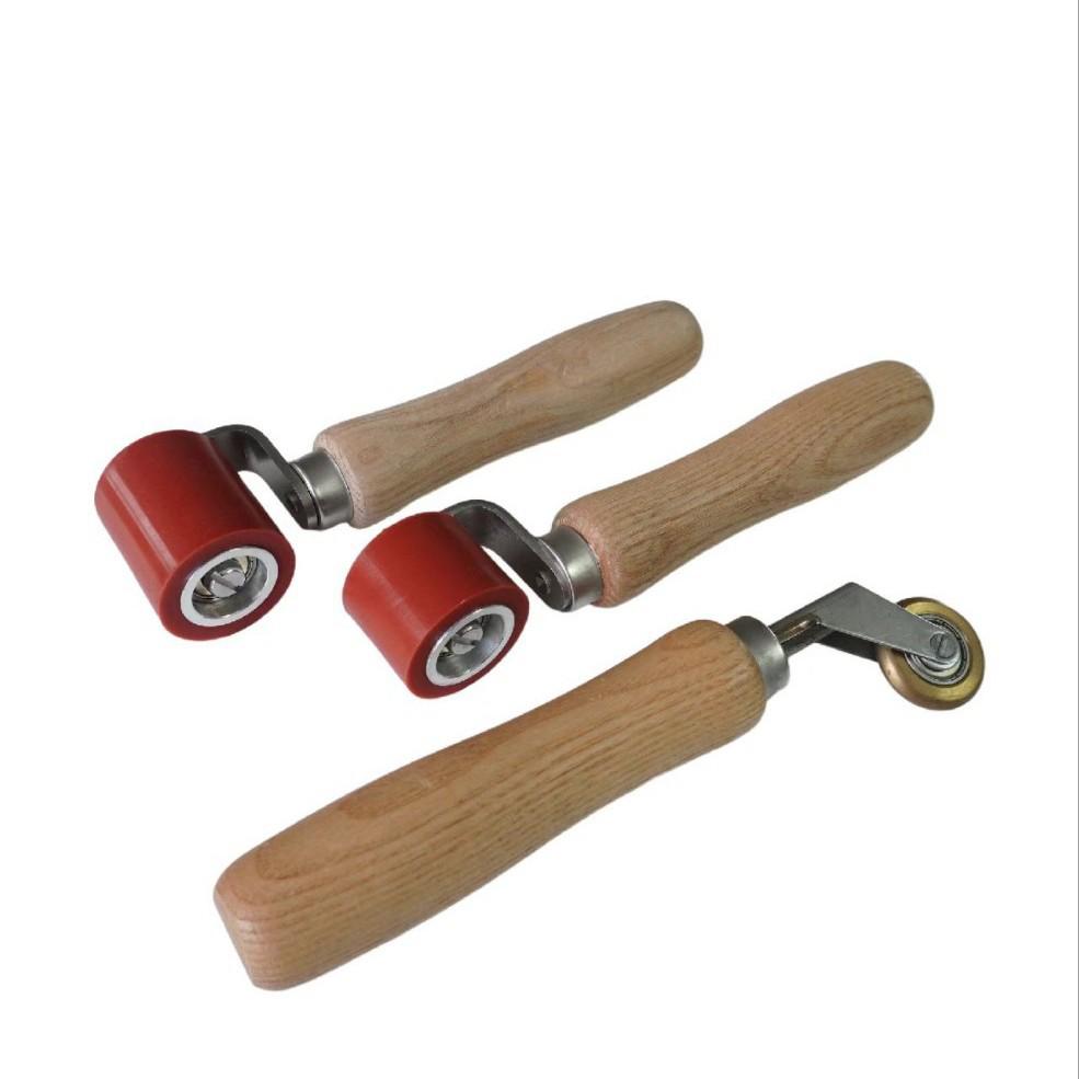 40mm Double-Head Silicone Roller & 6mm Corner Copper Wheel for TPO Plastic Welding and Waterproof Membrane Compacting