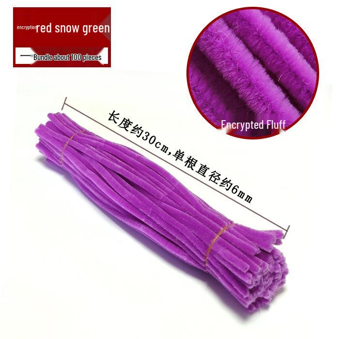 Super Dense Velvet Chenille Stems Sunflower Bouquet DIY Kit with Eco-Friendly Pipe Cleaners