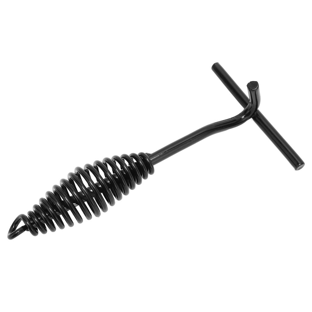 19,5 см Подъемник крышки чугунного котелка с спиральной ручкой для кемпинга на открытом воздухе, пеших походов