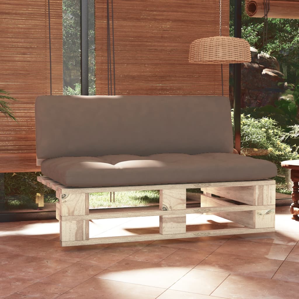 Outdoor Center Sofa Pallet Design Impregnated Pine Wood