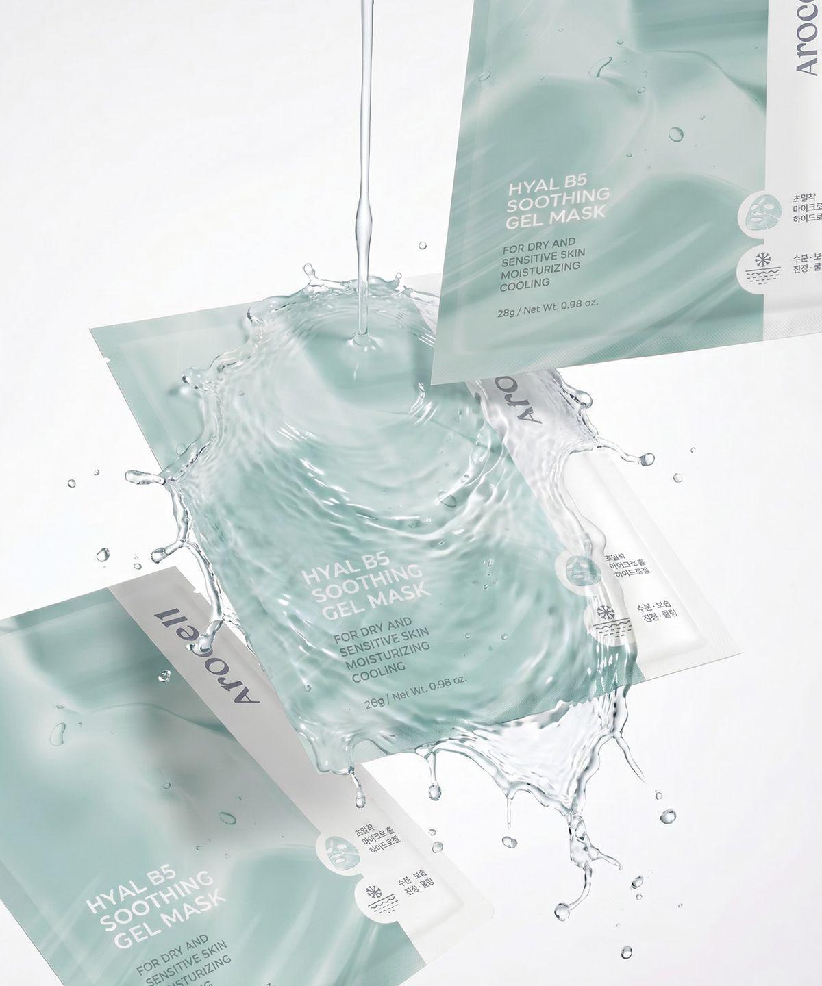 [Rapid Cooling][7 Sheets] Hyal B5 Soothing Gel Mask