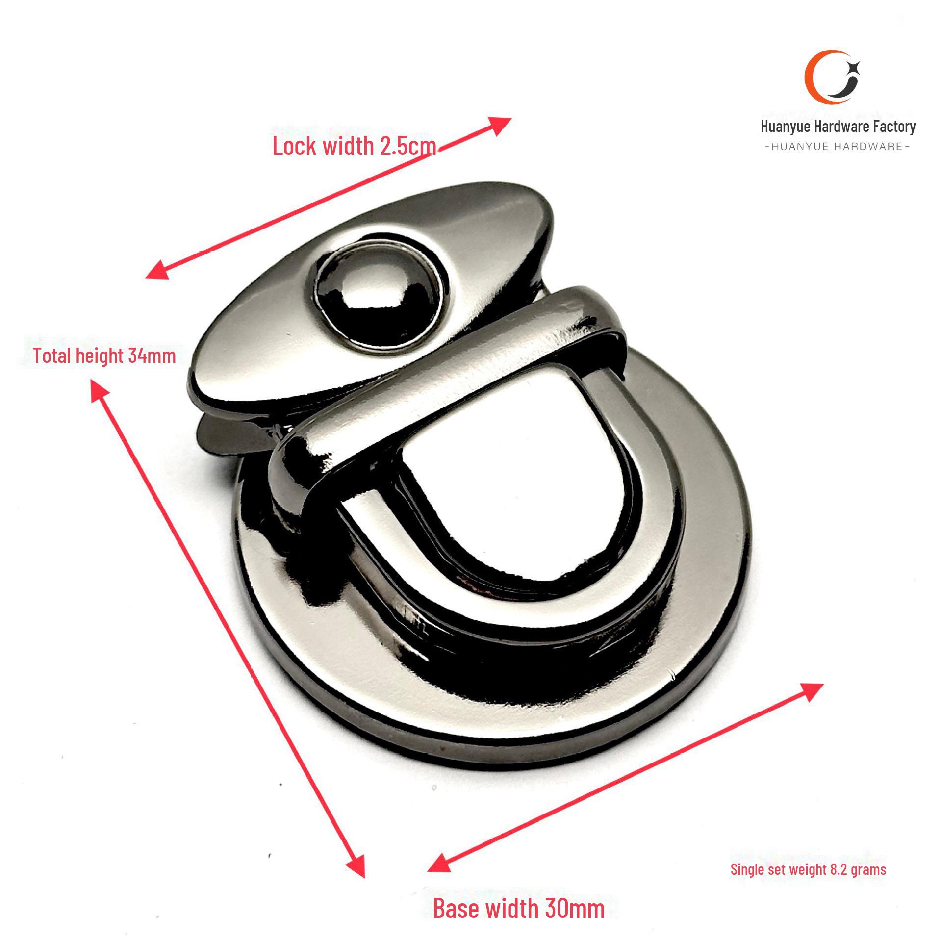 

Пряжка для багажной фурнитуры: Замок для сумки Iron Duckbill, врезной замок, плетеный замок ручной работы