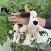 Wallace Keychain Gromit Cute Cartoon Girl Backpack Hanging Plush Doll Gifts
