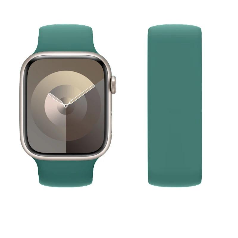Straps for Apple Watch Band 40mm 44mm 45mm 41mm 46 mm 49mm 42mm Elastic Solo loop bracelet iWatch series 3 SE 6 7 8 9 10 ultra 2