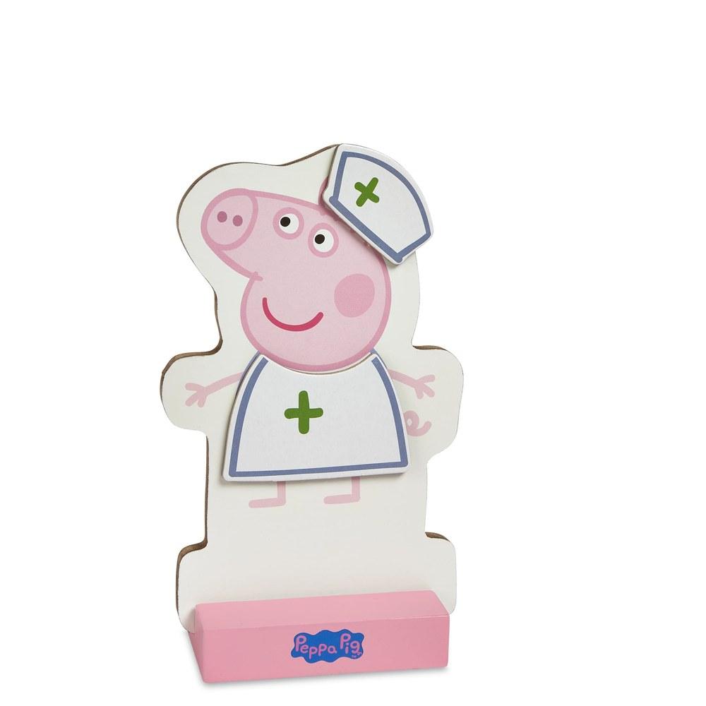TCG Toys Peppa Pig Magnetic Wooden Dress-Up Puzzle 25 Pieces