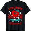 Little Mr Valentine Boys Girls Funny Valentines Heart Boy Boys Girls Cotton Men T Shirt