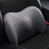 Ergonomic Lumbar Support Pillow,Memory Foam Back Cushion with Machine Washable Cover, Lightweight, Medium Soft Firmness
