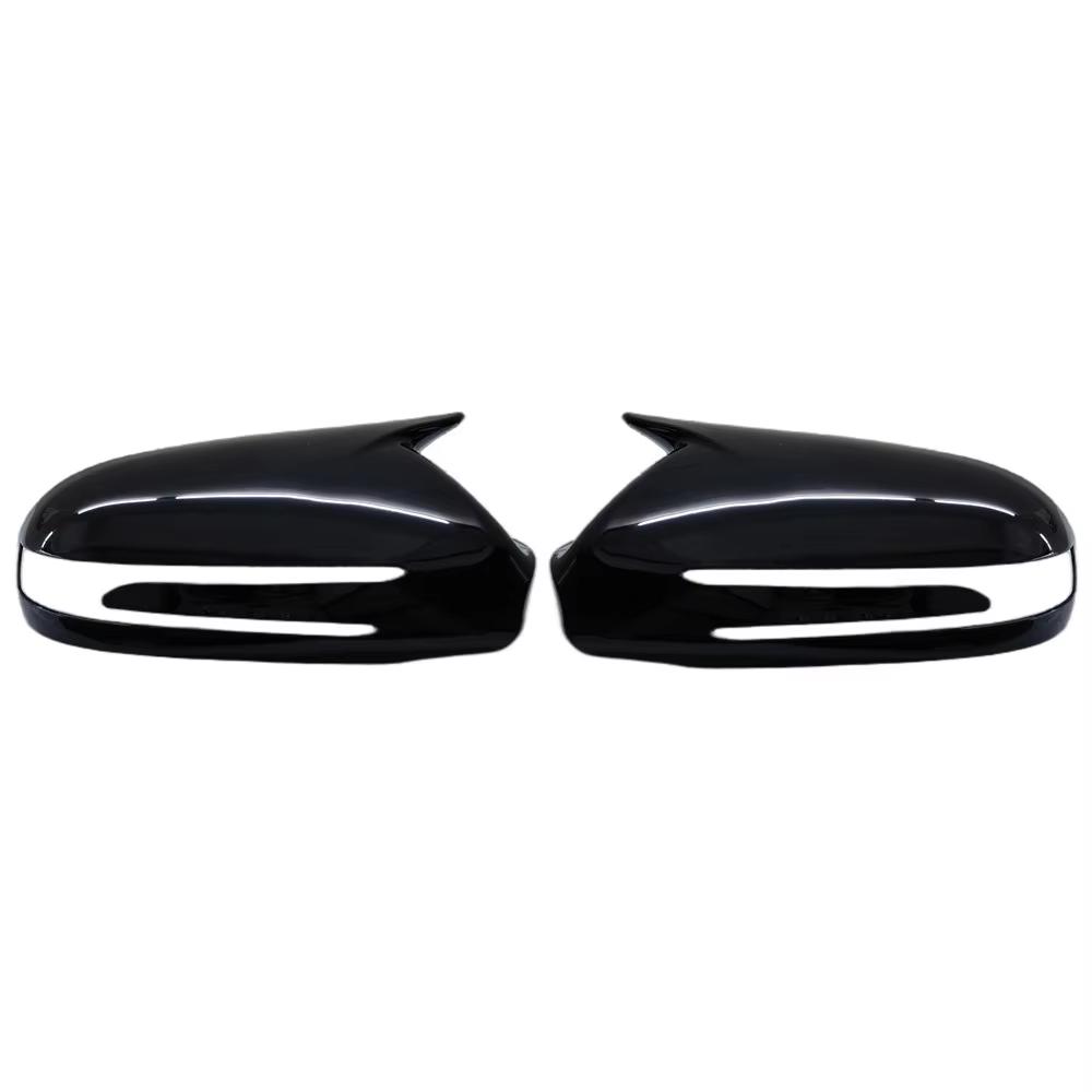 

LHD Car Side Rearview Mirror Cover For Mercedes E-Coupe CLS CLC SL SLK Class W207 C207 W219 R230 R171 Mirror Cpas Trim Glossy Black