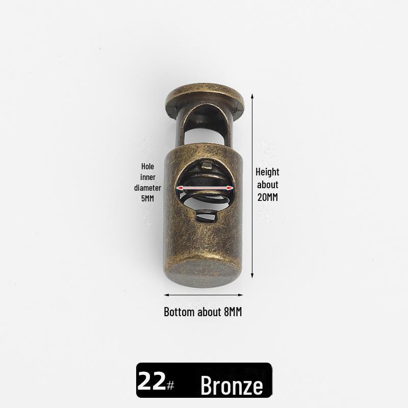 Metal Pig Nose Buckle for Adjusting Jackets and Sweaters