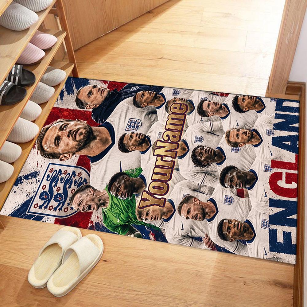 Chelsea Customizable Name Area Rug Design for Entryway Dining Room Balcony Dormitory Anti-slip Rug Office home decor