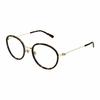 Full Frame Details Round Optical Frame Unisex Couple Model Tortoiseshell Color