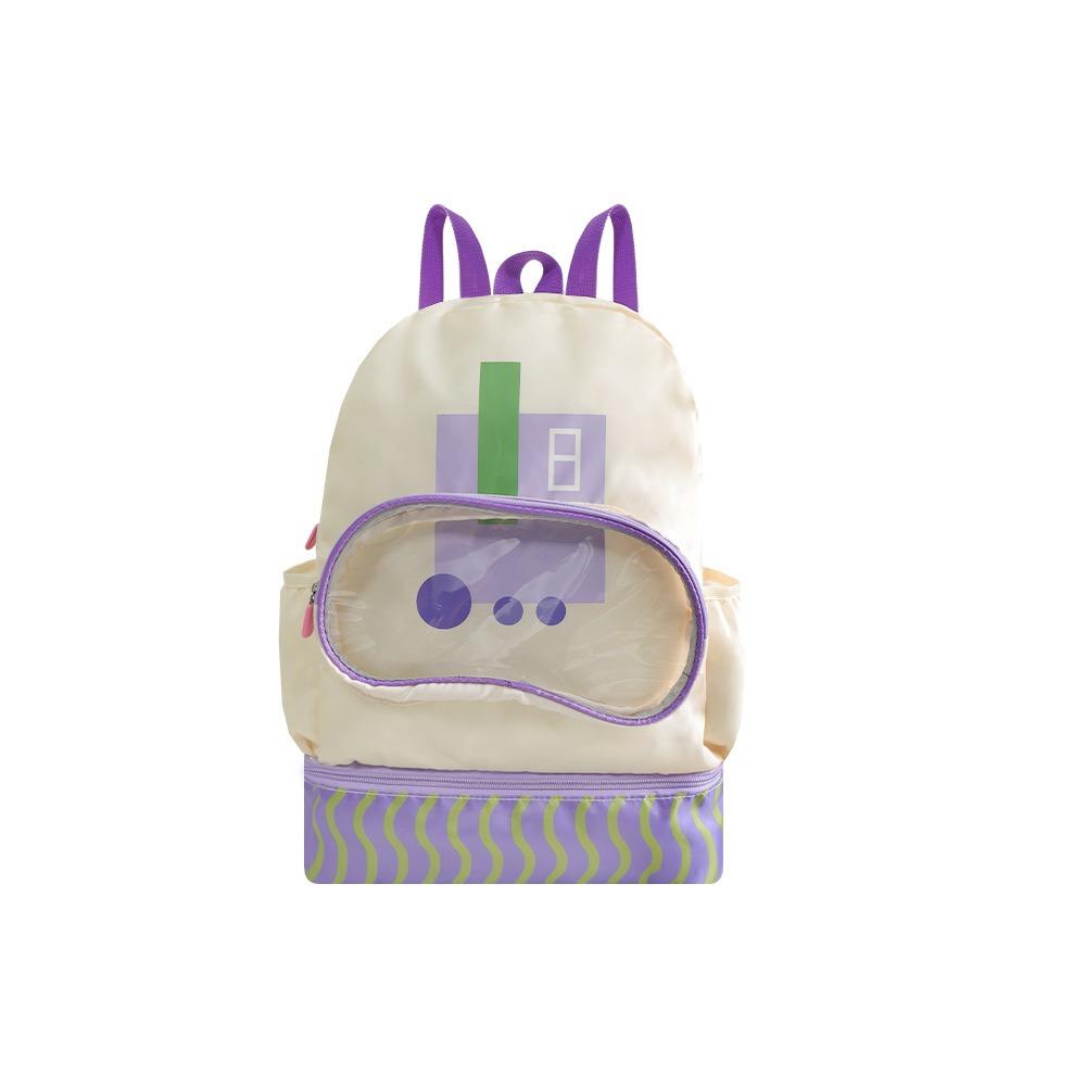 Waterproof Swim Backpack Wet Dry Separation Children's Swimming Bag Swimwear Storage