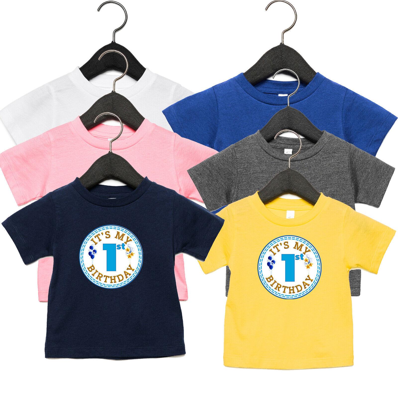 Birthday Toddler T-Shirt Mens Womens Tees Top Gift 1st Its My Birthday Personalised Tee 2T1A0 M