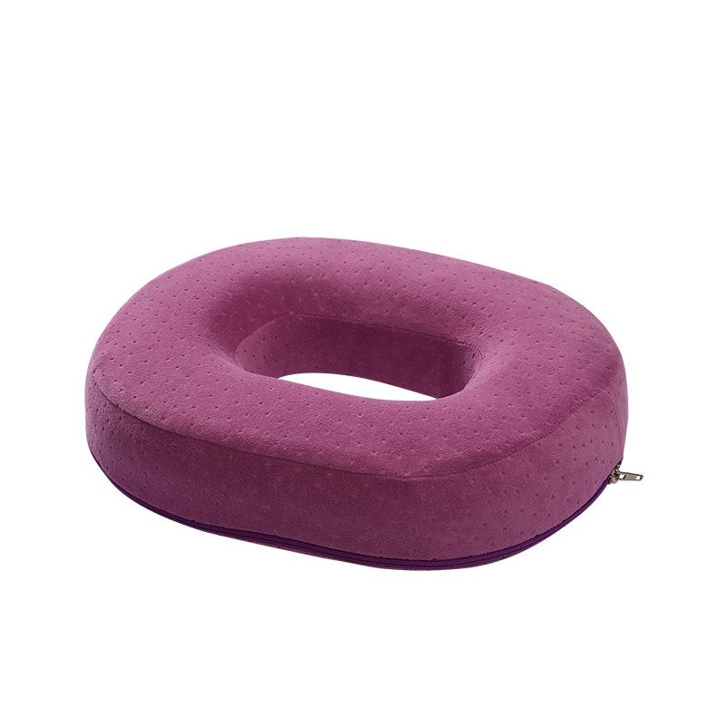 High Rebound Hollow Donut O-ring Seat Cushion Memory Cotton Inner Core Leg Support Comfortable and Breathable Ergonomics