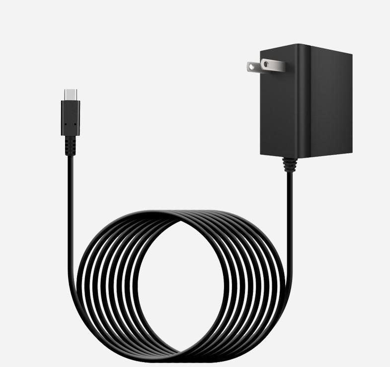 UK Plug AC Adapter Charger For Nintendo Switch / OLED Type C USB Wall Charger