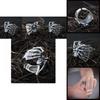 Fashionable Retro Thai Silver Spider Ring For Women Suitable For Casual Wear