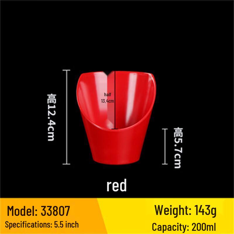 A5 Melamine Slant Opening Serving Bowl