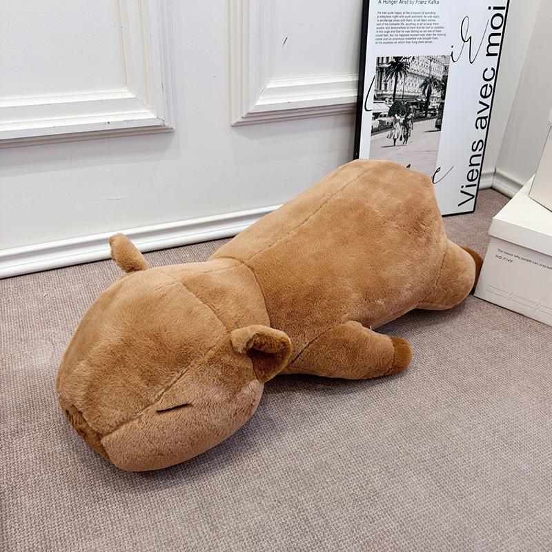 

Новая плюшевая игрушка Capi Bala Capybara Doll Girl Sleeping Doll Bed Подушка 40cm 0.5kg