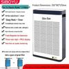 Formaldehyde-Removing Air Purifier & Odor Eliminator with Negative Ion for Home, Bedroom, Bathroom, Toilet, and Pet Areas