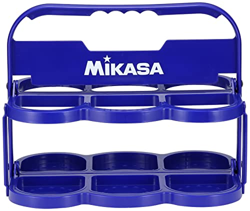 MIKASA Foldable Bottle Carrier (6 Bottles), Blue, BC6-BL, 340 x 265 x 240mm