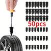 50pcs Self-Service Rubber Screws for Tire Repair | Universal Rubber Studs for Fixing Punctured Car and Motorcycle Tires, Chemical-Free