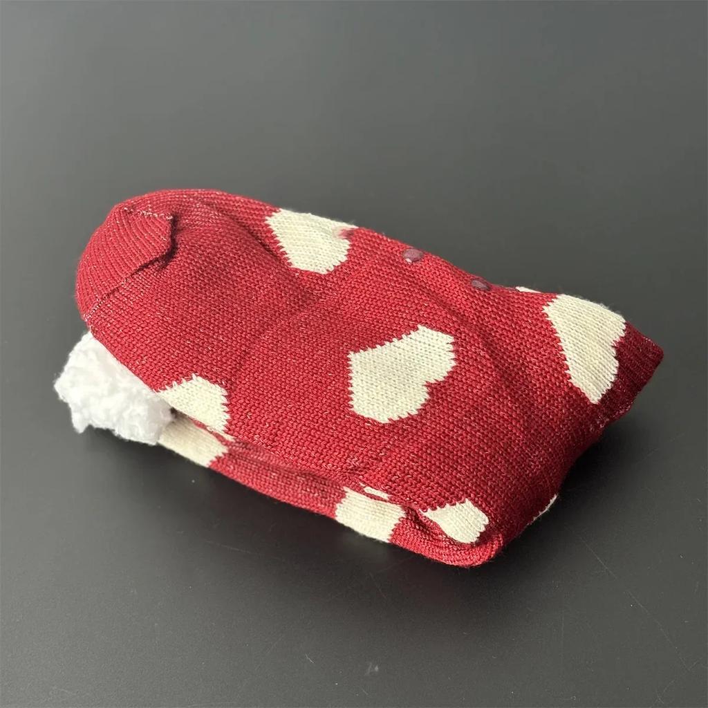 Fuzzy Thermal Socks Women Winter Funny Cat Dog Sloth Cute Kawaii Non Slip Cartoon Sleeping Soft Comfy Female Floor Slippers Sock